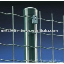 Clôture en acier soudée, clôture en maille de Hollande, clôture euro